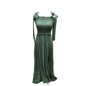 Ladies GREEN FULL LENGTH DRESS SIZE SMALL